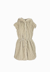 LIU-JO GILET ECOPELLICCIA NATURALE