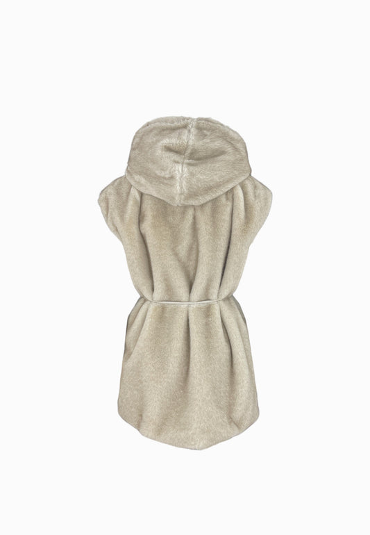 LIU-JO GILET ECOPELLICCIA NATURALE