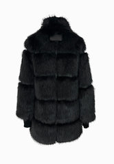 PATRIZIA PEPE ECOPELLICCIA NERO