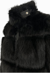 PATRIZIA PEPE ECOPELLICCIA NERO