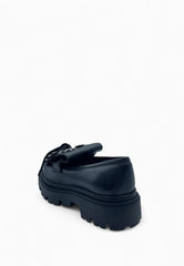 JOHN RICMOND MOCASSINO CON STRASS NERO