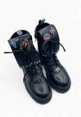 JOHN RICHMOND ANFIBIO CON STRASS NERO