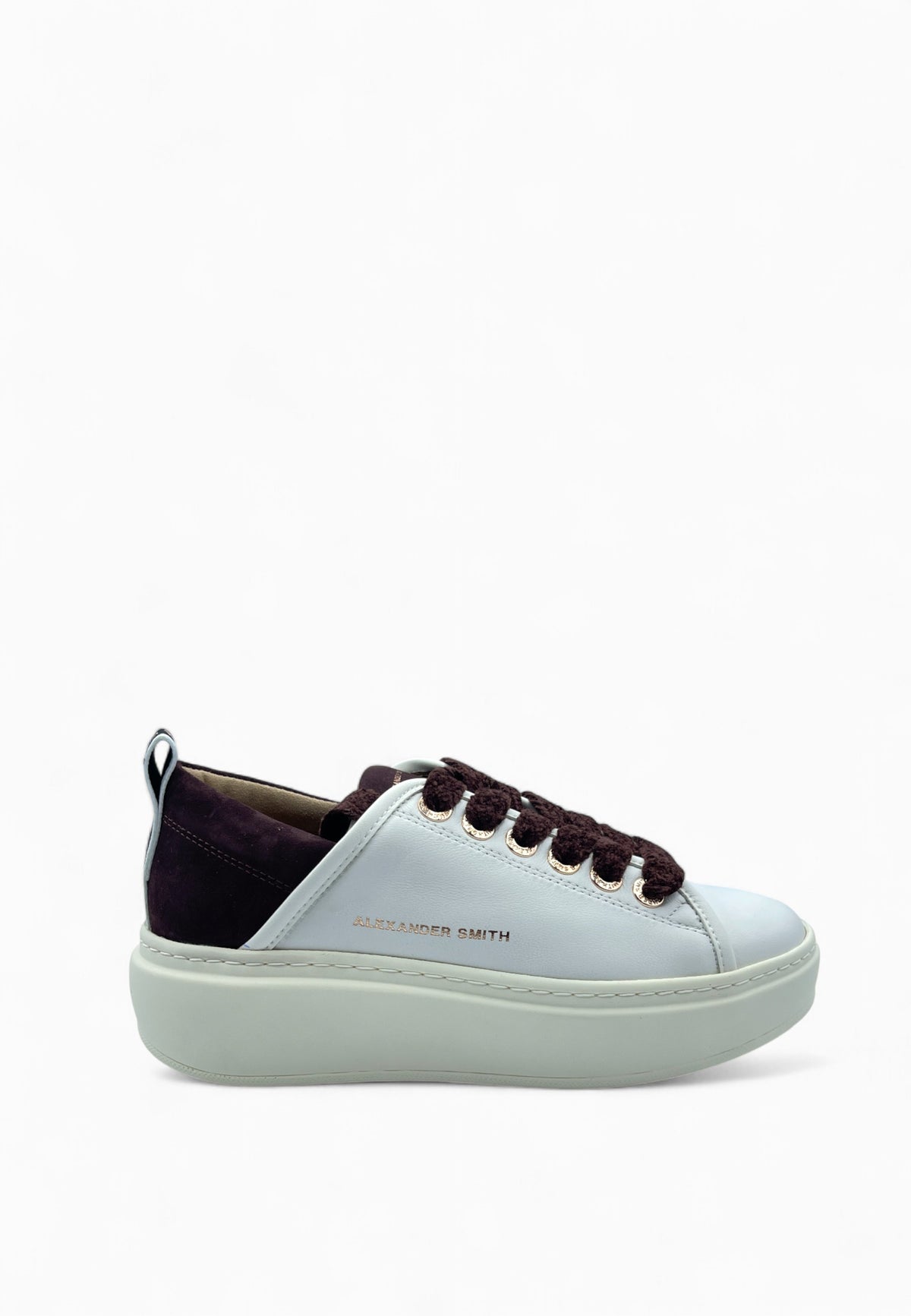 ALEXANDER SMITH SNEAKER WHITE BORDEAUX