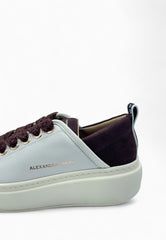 ALEXANDER SMITH SNEAKER WHITE BORDEAUX