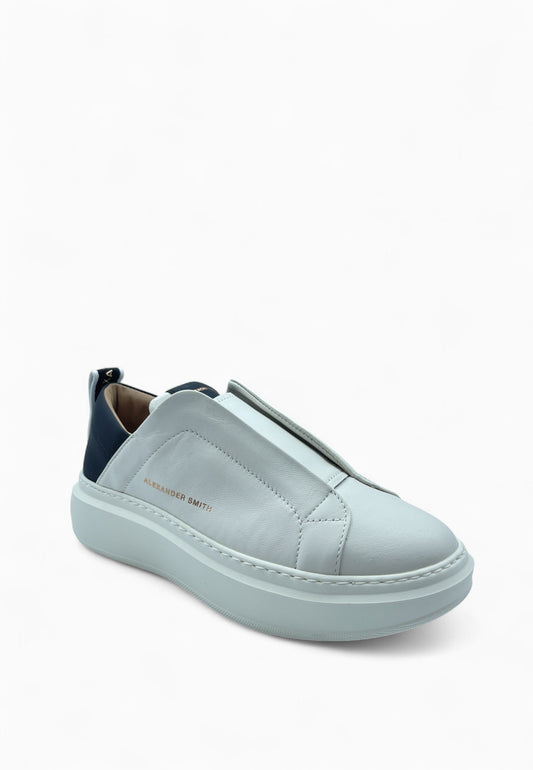 ALEXANDER SMITH SNEAKER WHITE-BLACK