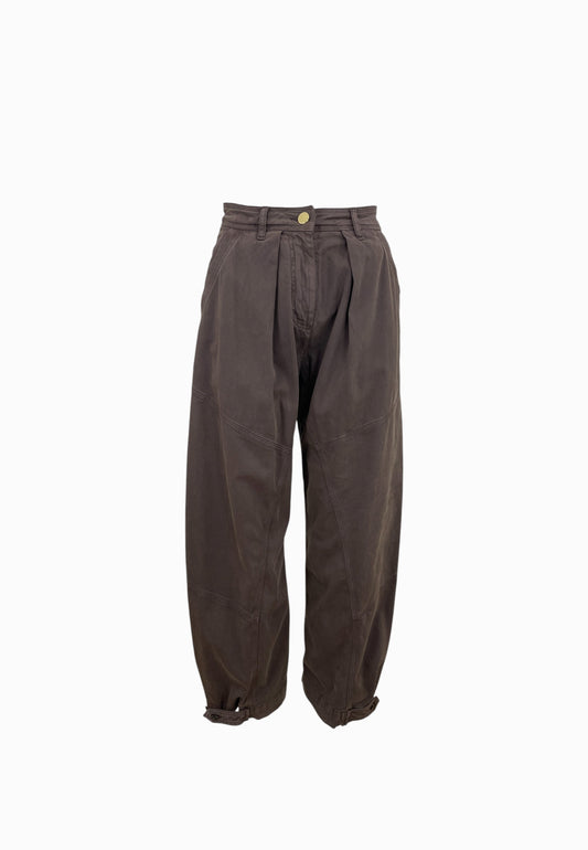 PINKO PANCARRE' PANTALONE BROWN