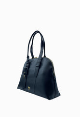 PINKO BOWLING BAG VITELLO NERO