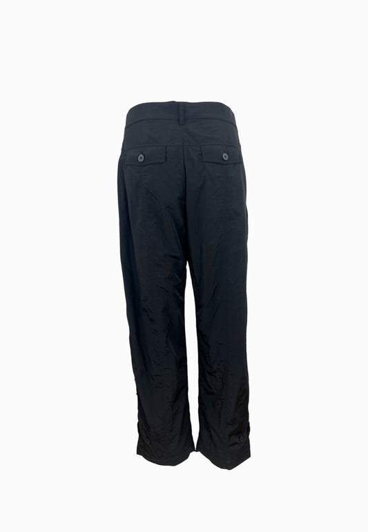 PINKO PAVLOVA PANTALONE TESSUTO TECNICO NERO