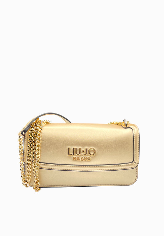 LIU-JO BORSA CROSSBODY GOLD