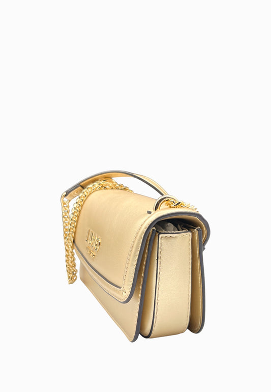 LIU-JO BORSA CROSSBODY GOLD