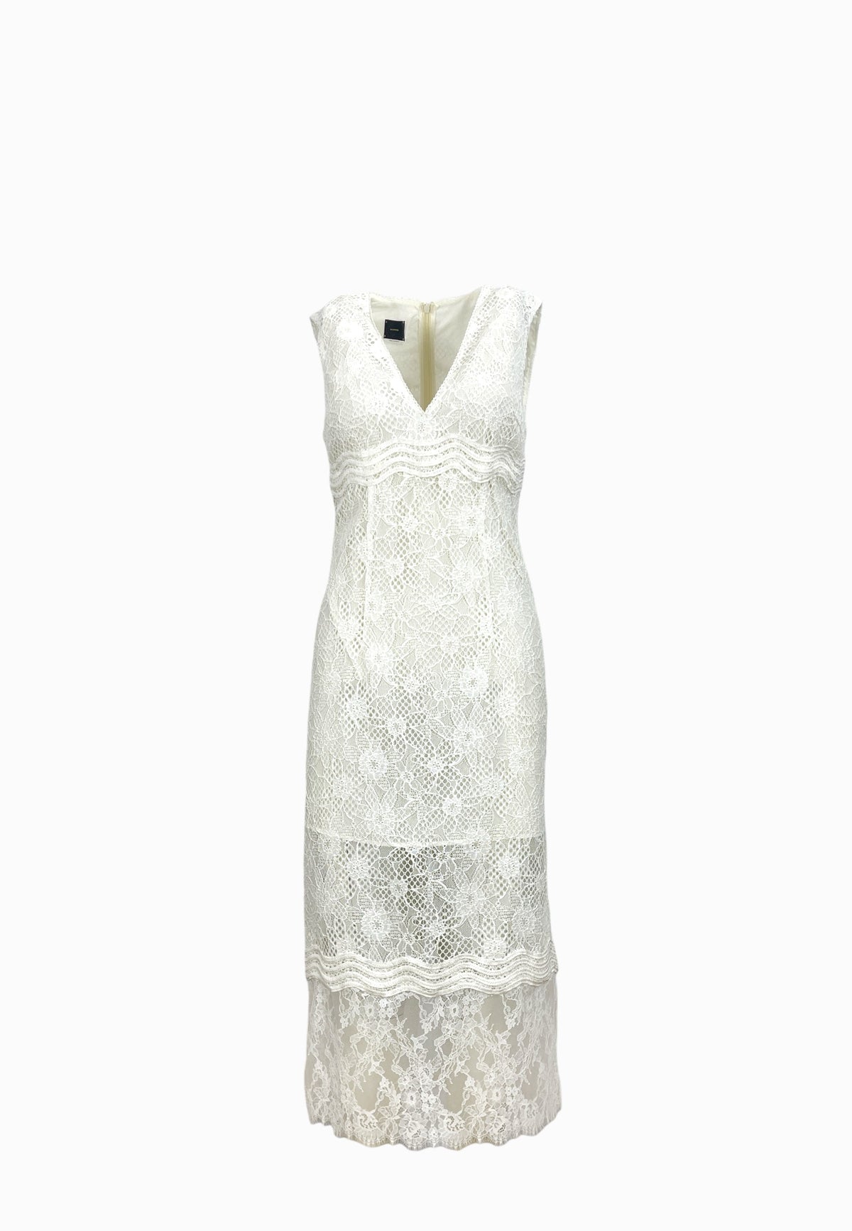 PINKO AUDREY ABITO PIZZO BIANCO