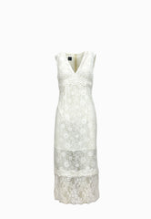 PINKO AUDREY ABITO PIZZO BIANCO