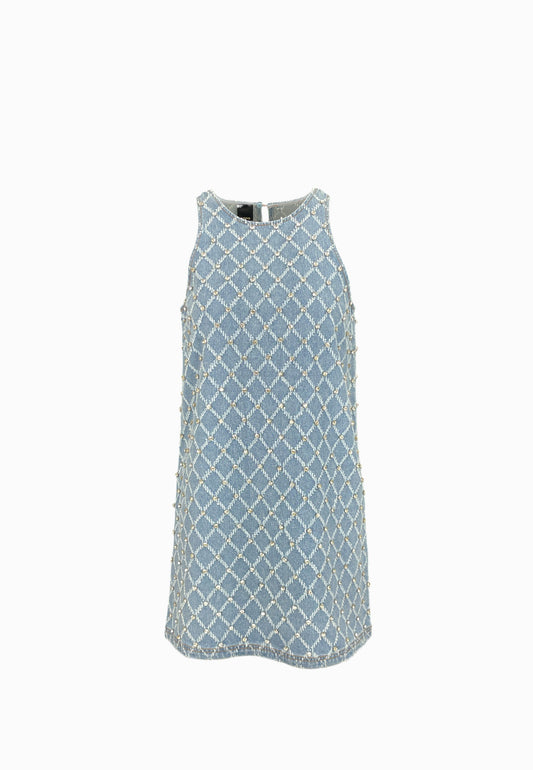 PINKO AMORINO ABITO DENIM BLUE