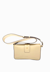 PINKO LOVE ONE MINI SLOUCHY BORSA BEIGE