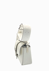 PINKO LOVE ONE MINI SLOUCHY BORSA BIANCO