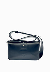 PINKO LOVE MINI SLOUCHY BORSA NERA ARGENTO