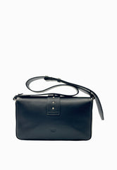 PINKO LOVE ONE CLASSIC SLOUCHY BORSA NERO ARGENTO