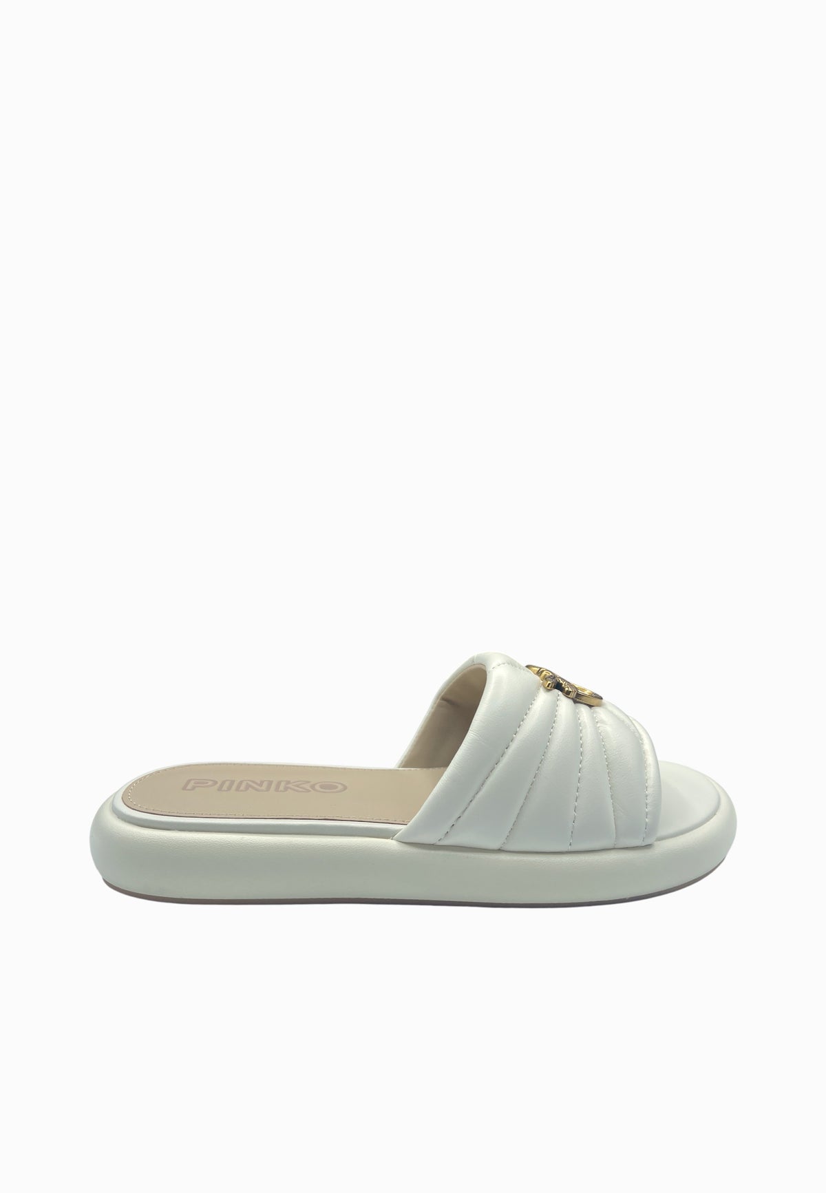 PINKO FIONA 03 CIABATTA MILK