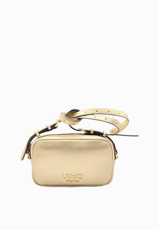 LIU-JO CAMERA CASE BORSA GOLD