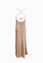 PINKO FABBRO ABITO SATIN ROSA