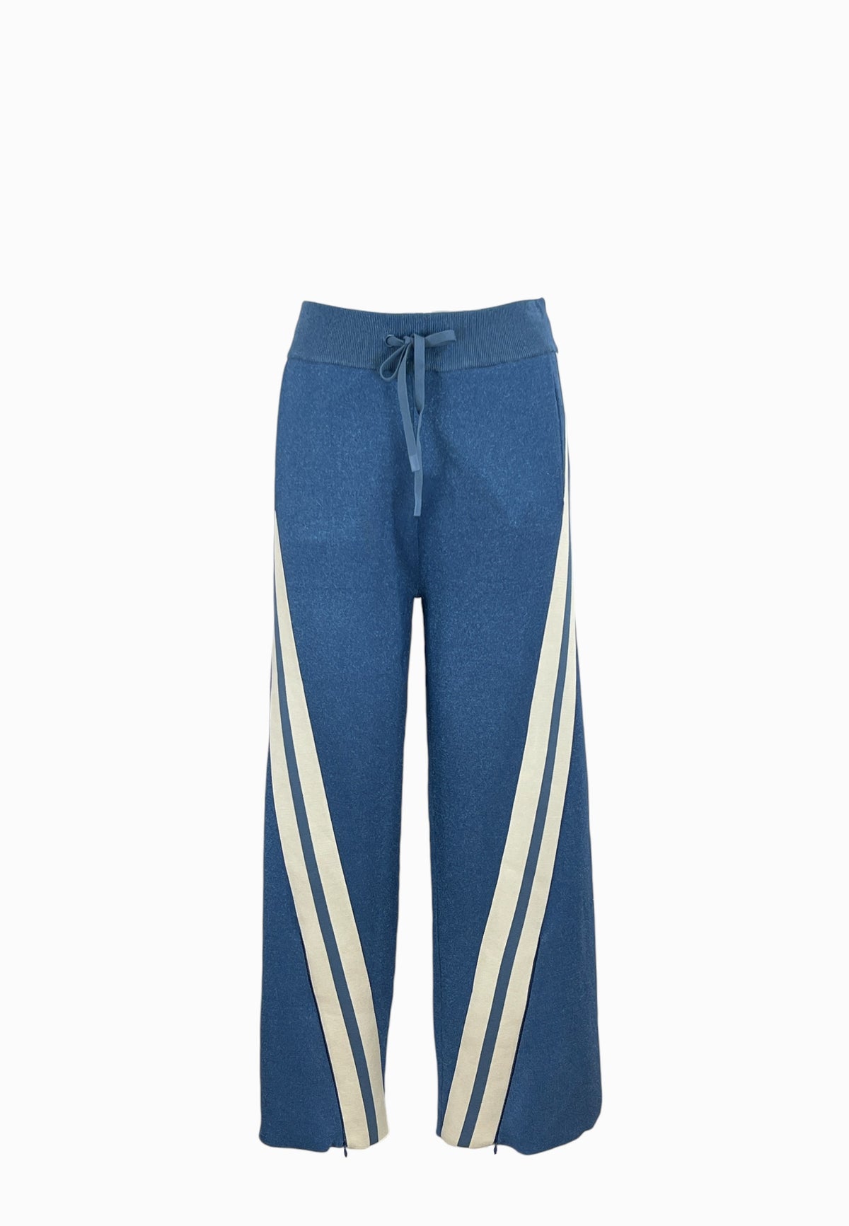 PINKO TORMENTA PANTALONE LUREX BLUE