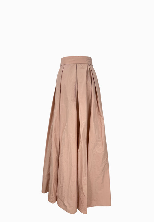 PINKO RAPONZOLO GONNA TAFFETA ROSA