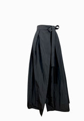 PINKO RAPONZOLO GONNA TAFFETA NERO