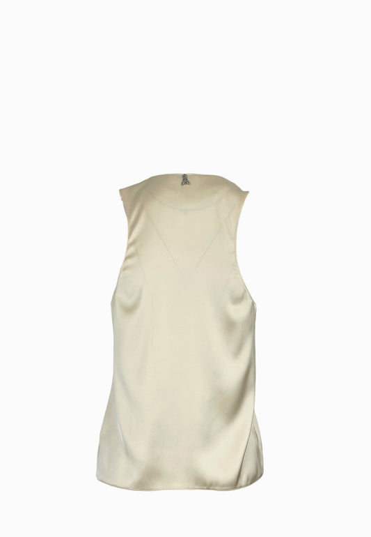 PATRIZIA PEPE CAMICIA IVORY