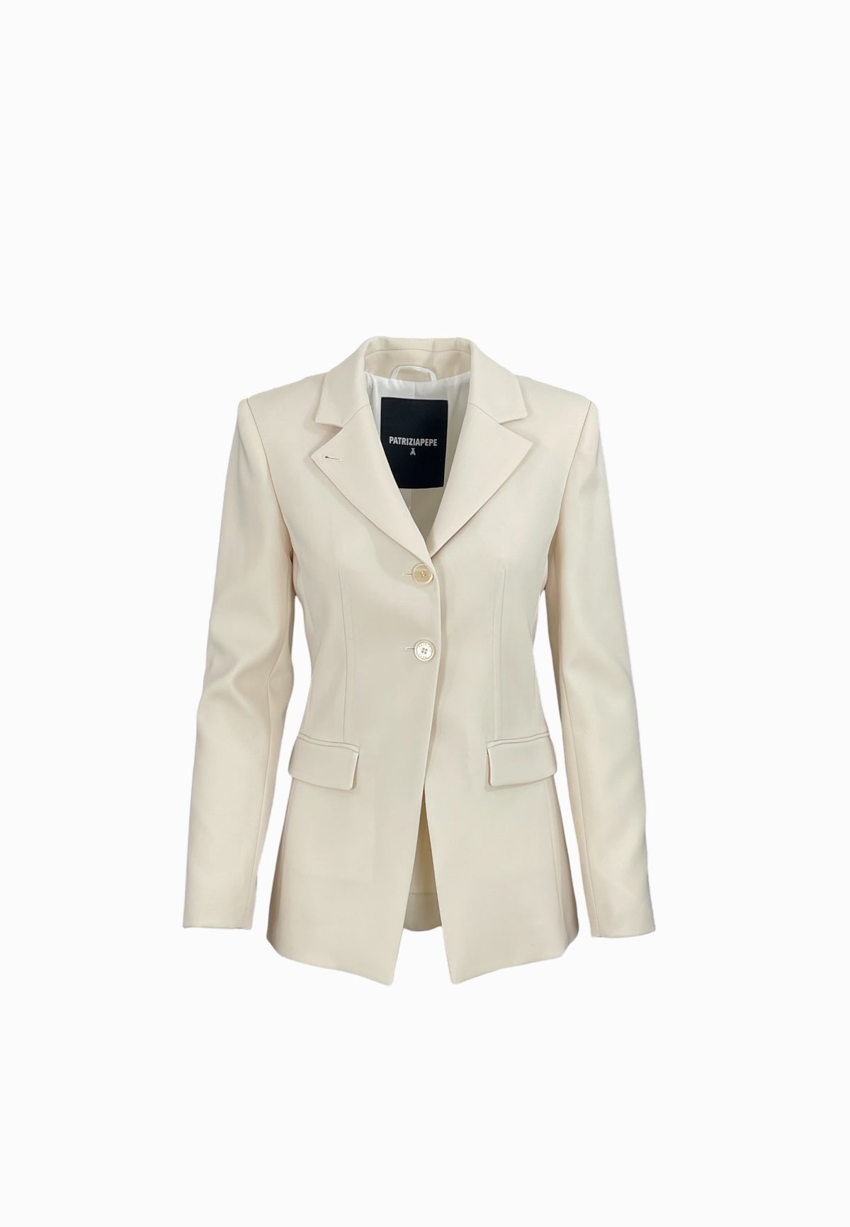 PATRIZIA PEPE GIACCA IVORY