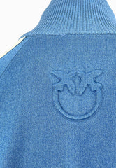 PINKO STAGIONE FELPA LIGHT BLUE