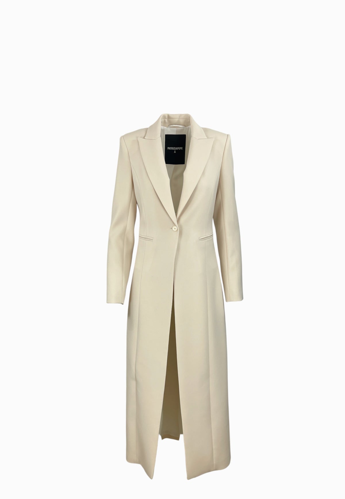 PATRIZIA PEPE CAPPOTTO IVORY