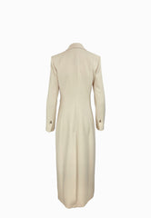 PATRIZIA PEPE CAPPOTTO IVORY