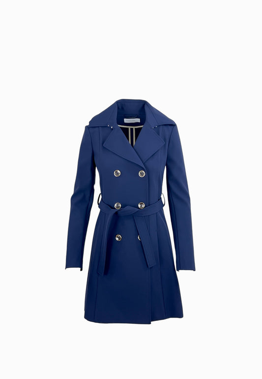 PATRIZIA PEPE TRENCH NAVY