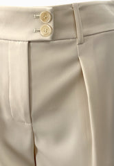 PATRIZIA PEPE PANTLONE WARM IVORY