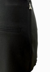 PATRIZIA PEPE GONNA BLACK-IVORY