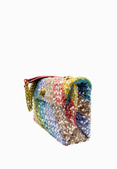 KURT GEIGER BORSA FULL PAILLETTES MULTICOLOR