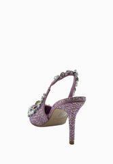 KURT GEIGER BELGRAVIA CHANEL STRASS ROSA