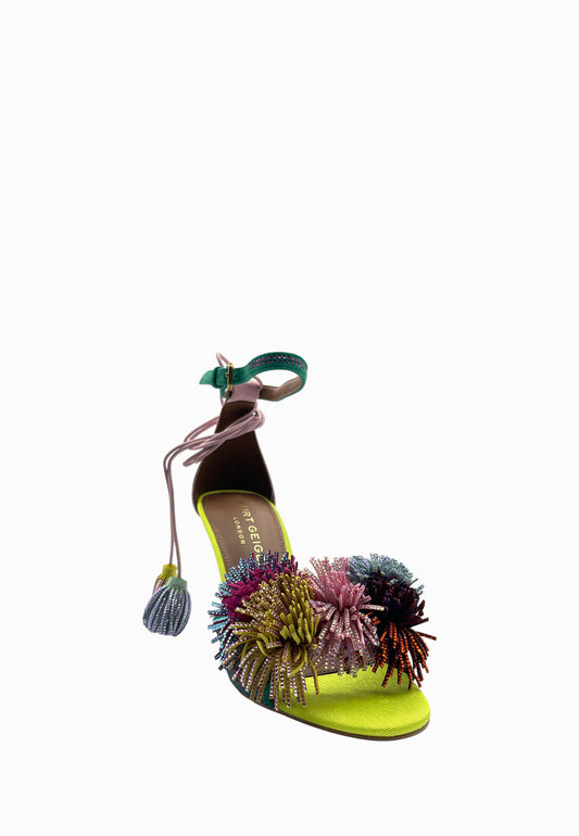 KURT GEIGER POM POM SANDALO MULTICOLOR