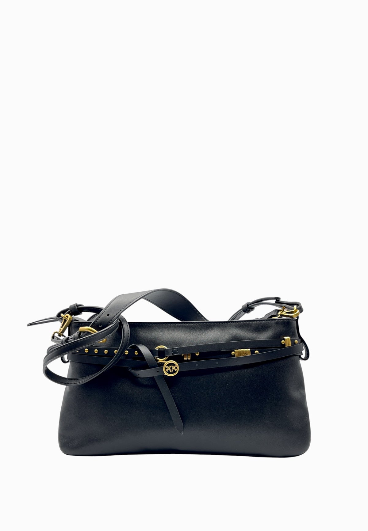 PINKO BELT BAG CLASSIC NERO
