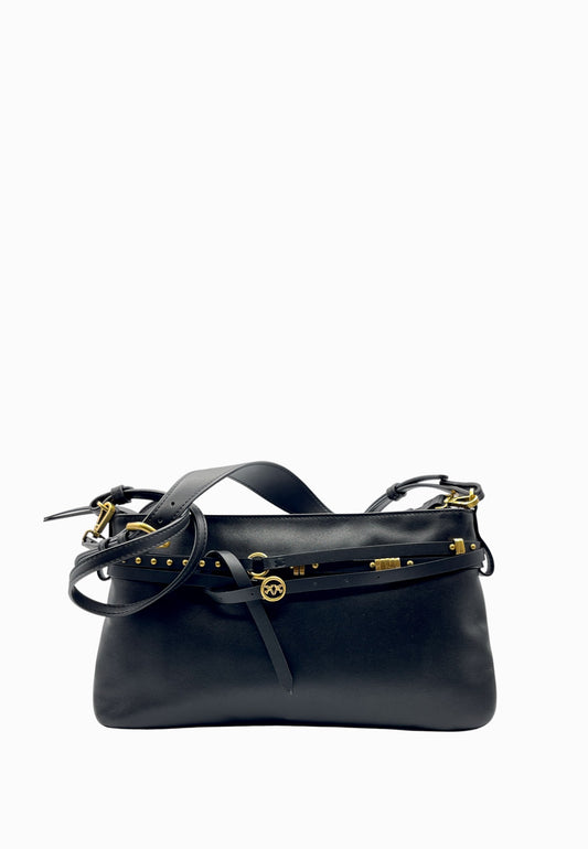 PINKO BELT BAG CLASSIC NERO