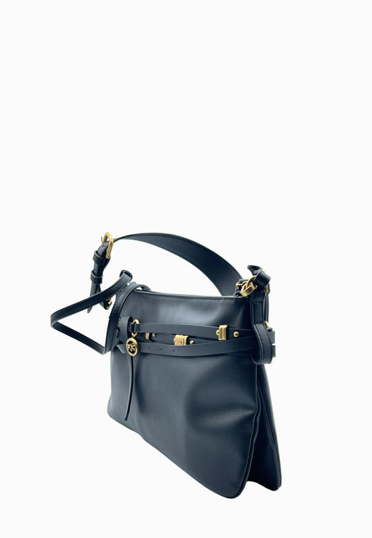 PINKO BELT BAG CLASSIC NERO