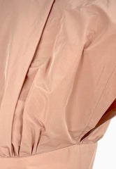 PINKO ASPARAGO TOP TAFFETA ROSA