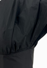 PINKO ASPARAGO TOP TAFFETA NERO