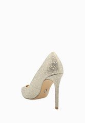 STEVE MADDEN DECOLLETE' FULL STRASS MULTI SILVER