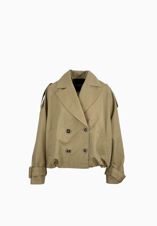 PINKO TRISCIA TRENCH BEIGE