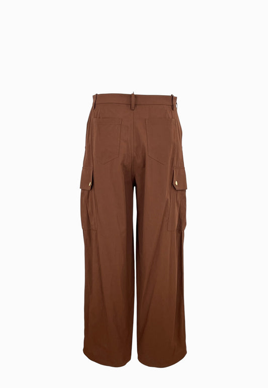 PINKO ROSALIN PANTALONE MARRONE