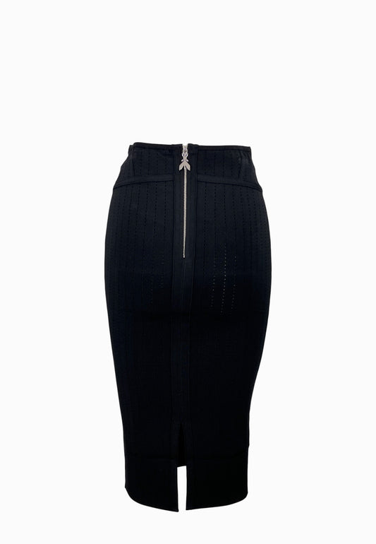 PATRIZIA PEPE GONNA NERO