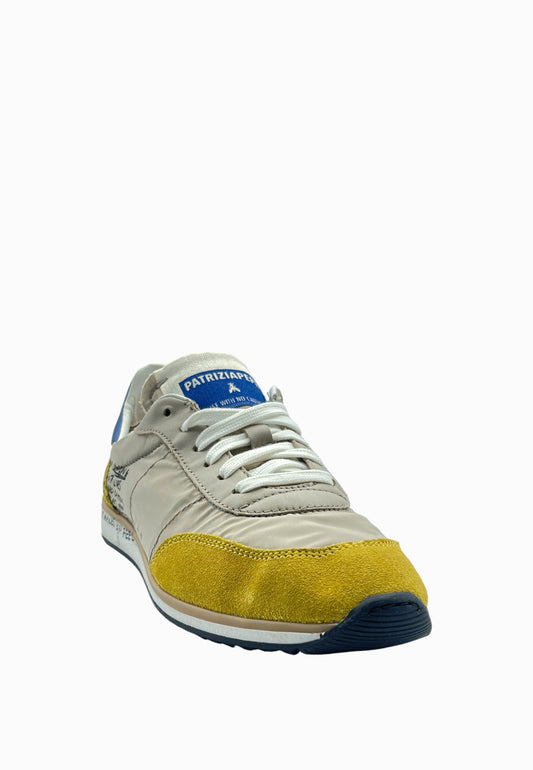 PATRIZIA PEPE SNEAKER BLUE-OCRA
