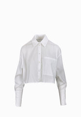 PATRIZIA PEPE CAMICIA BIANCO