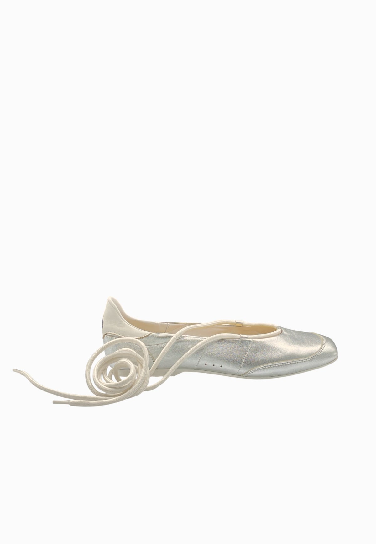 PATRIZIA PEPE BALLERINE SILVER